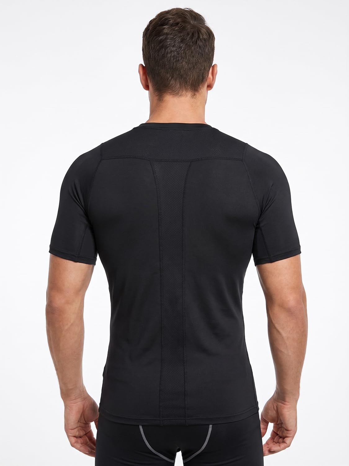 T-Shirt Compression Homme – Musculation, Running & Fitness