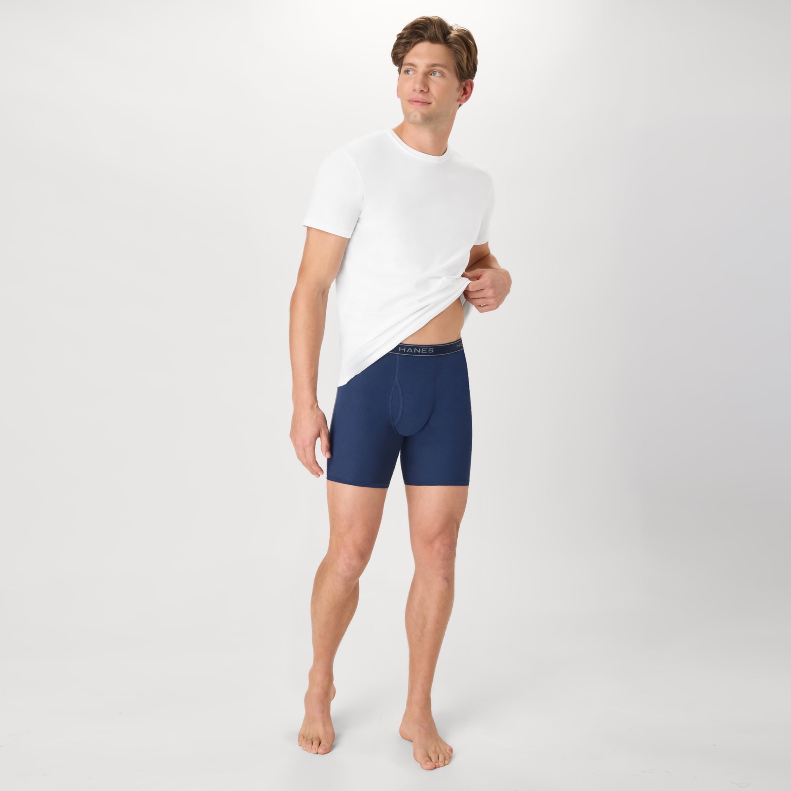 Lot Boxers Homme Hanes – Coton 100% Doux & Respirant