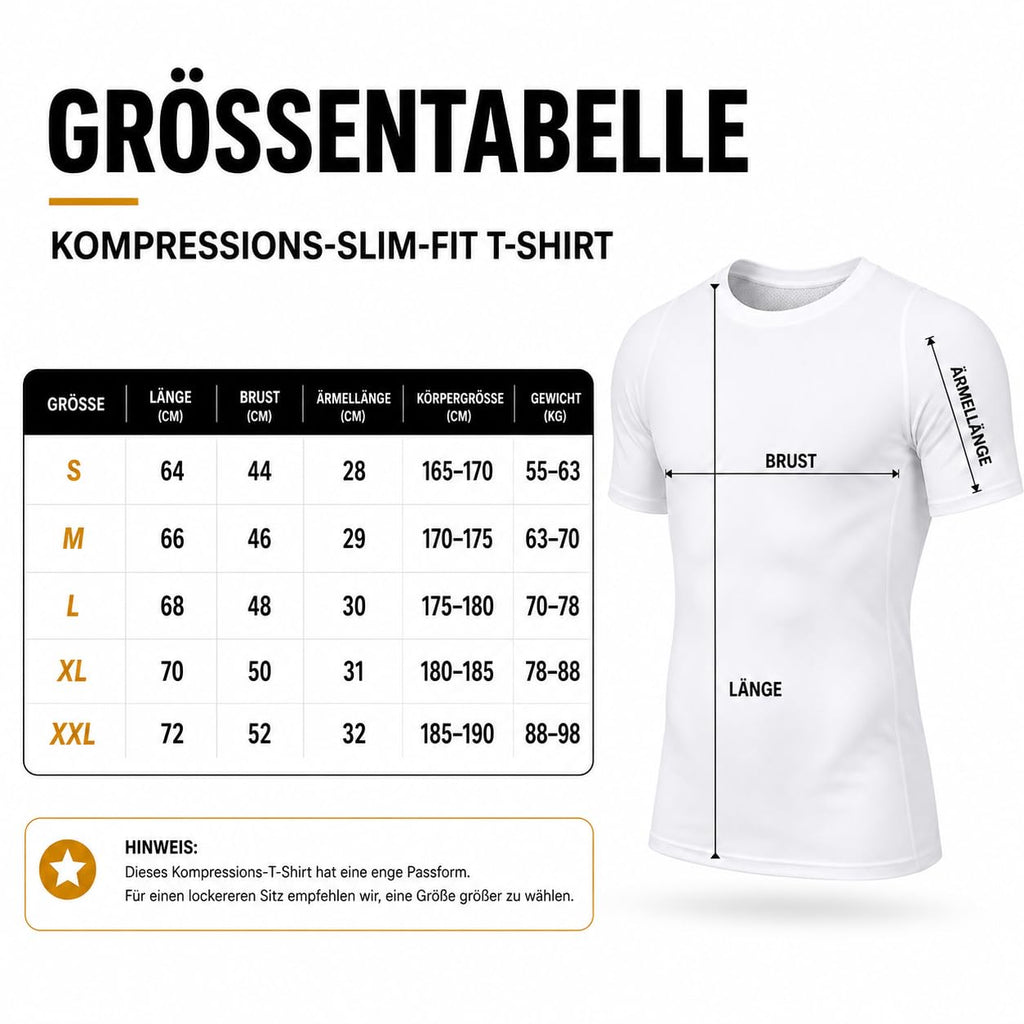 T-Shirt Compression Homme – Musculation, Running & Fitness
