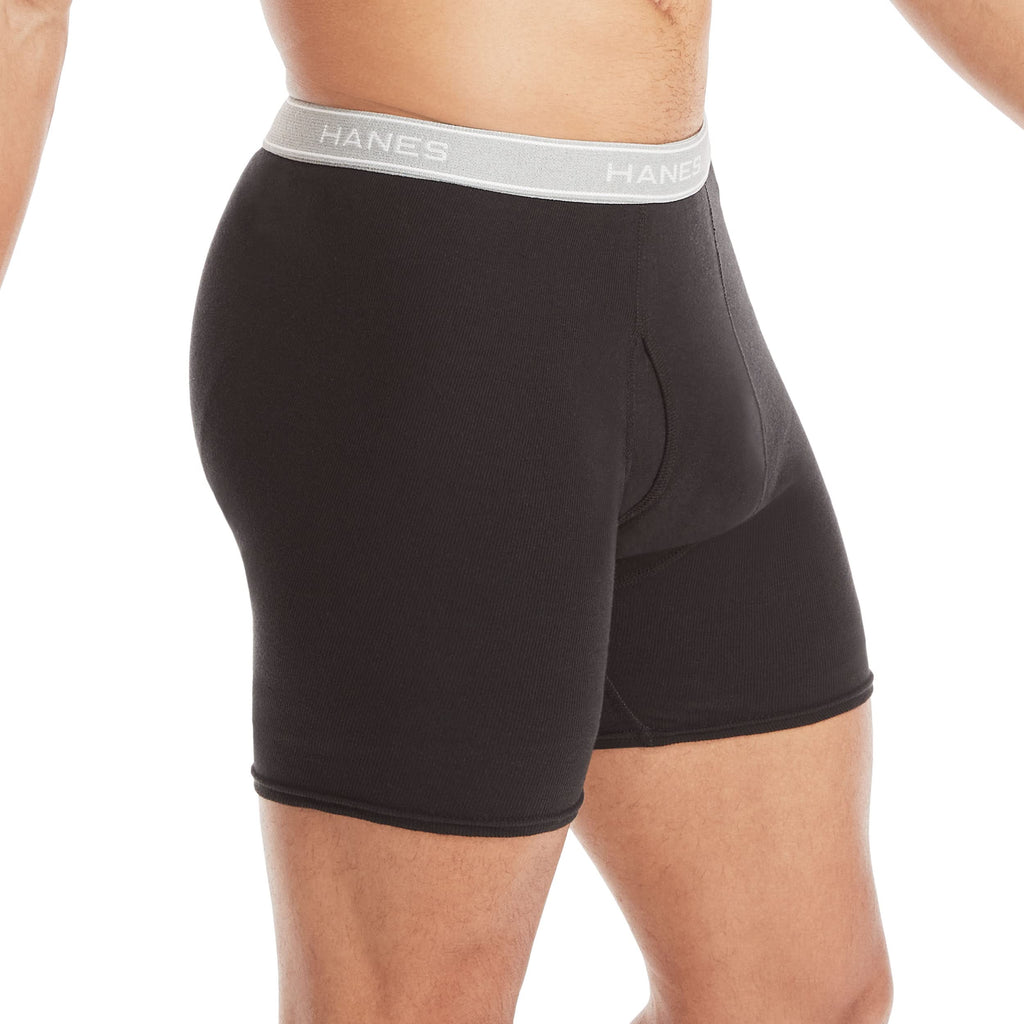 Lot Boxers Homme Hanes – Coton 100% Doux & Respirant