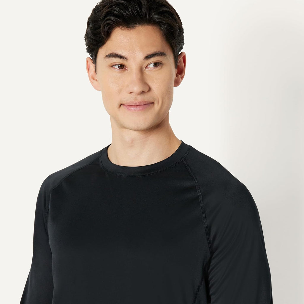 Amazon Essentials Men's Long-Sleeve Quick-Dry UPF 50 Swim Tee
