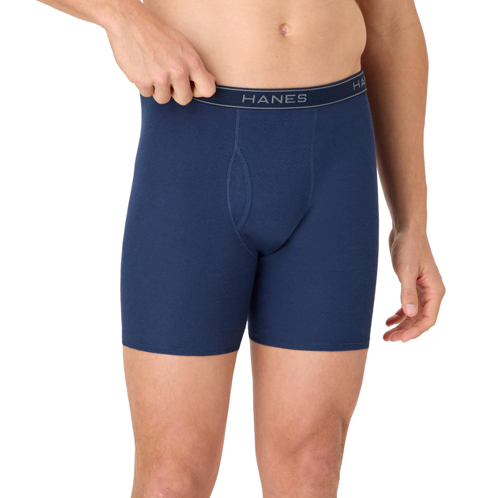 Lot Boxers Homme Hanes – Coton 100% Doux & Respirant