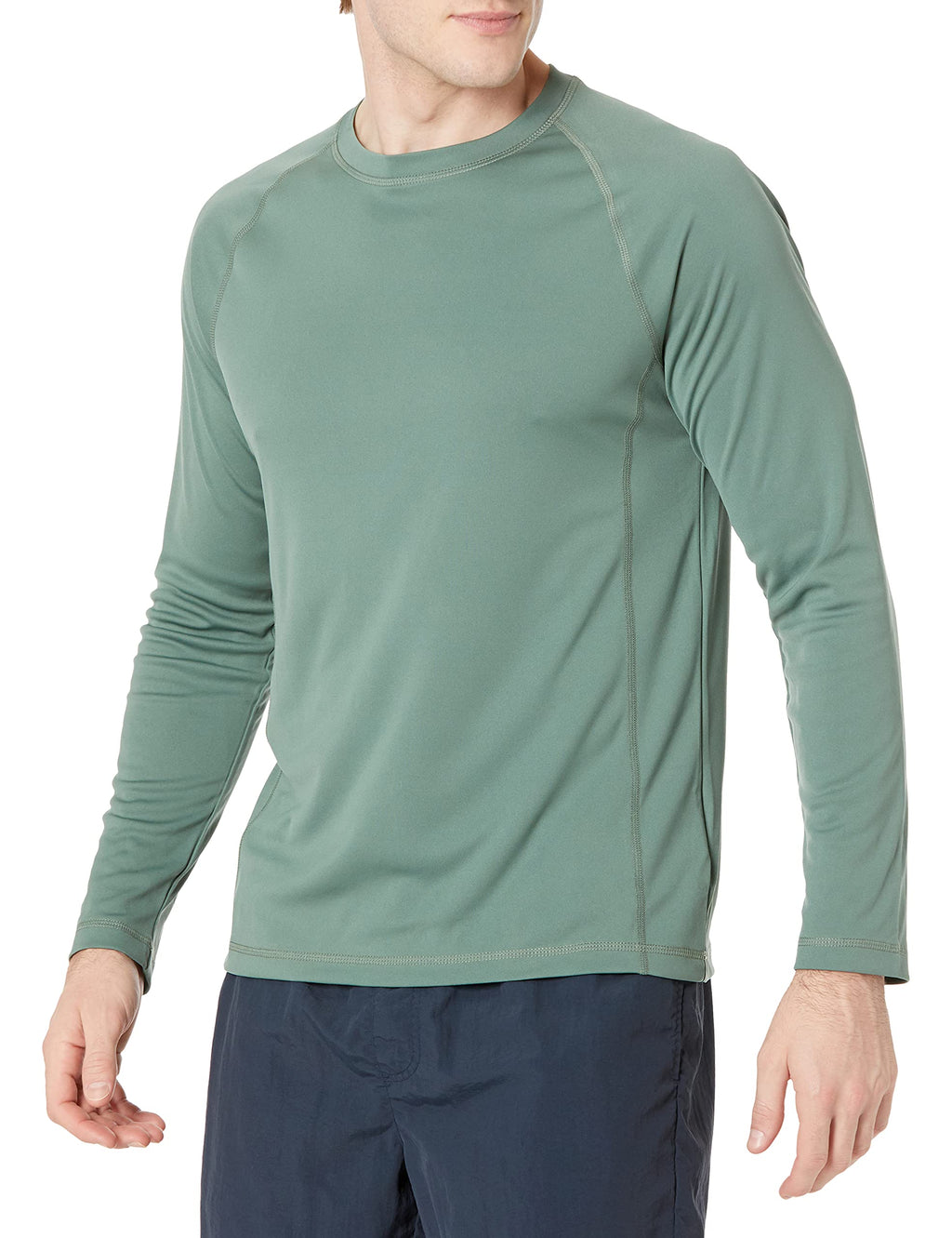 Amazon Essentials Men's Long-Sleeve Quick-Dry UPF 50 Swim Tee