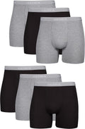 Lot Boxers Homme Hanes – Coton 100% Doux & Respirant