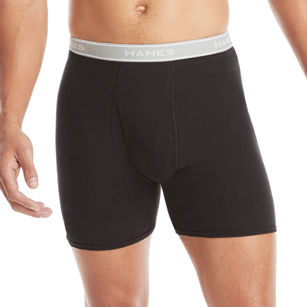 Lot Boxers Homme Hanes – Coton 100% Doux & Respirant