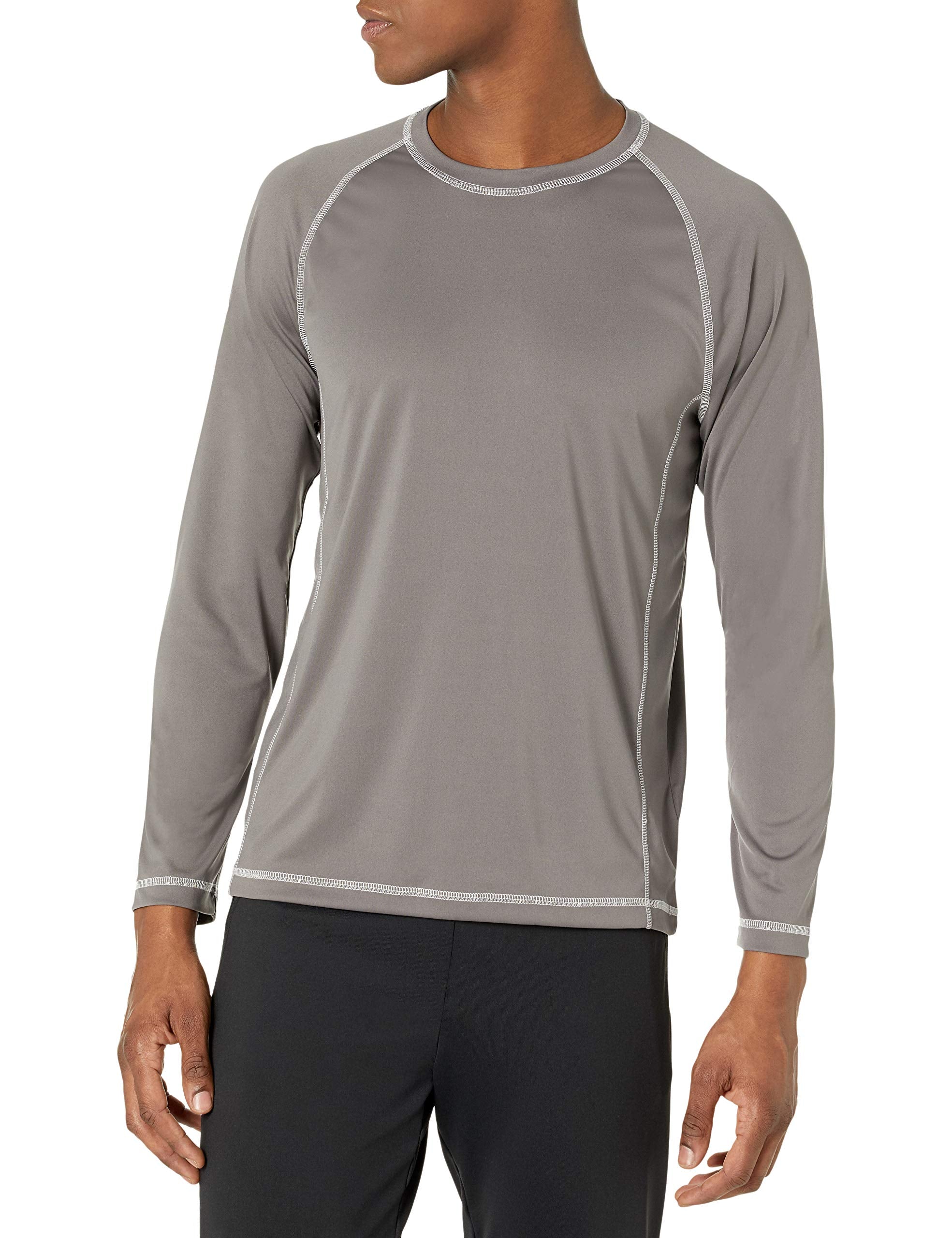 Amazon Essentials Men's Long-Sleeve Quick-Dry UPF 50 Swim Tee
