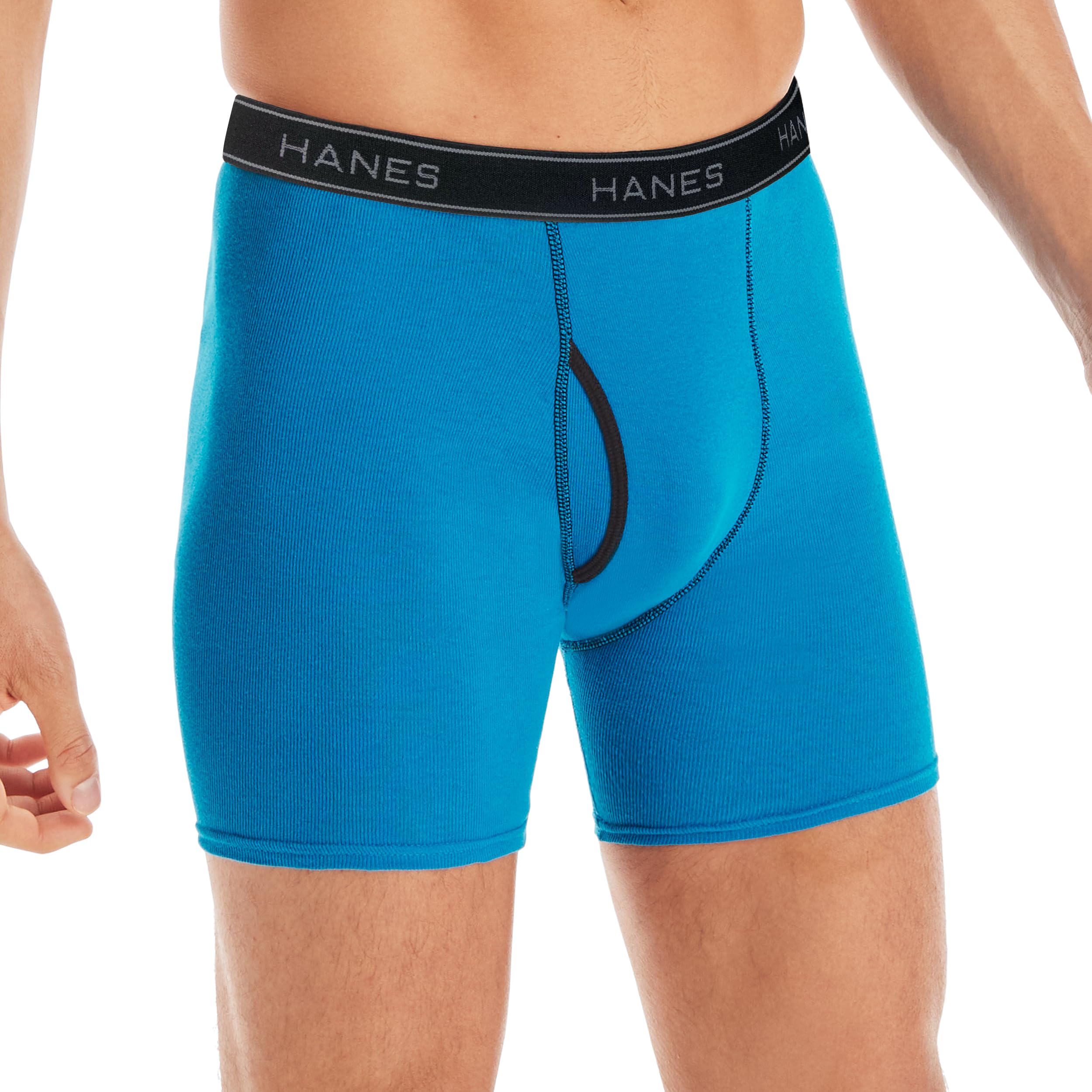Lot Boxers Homme Hanes – Coton 100% Doux & Respirant