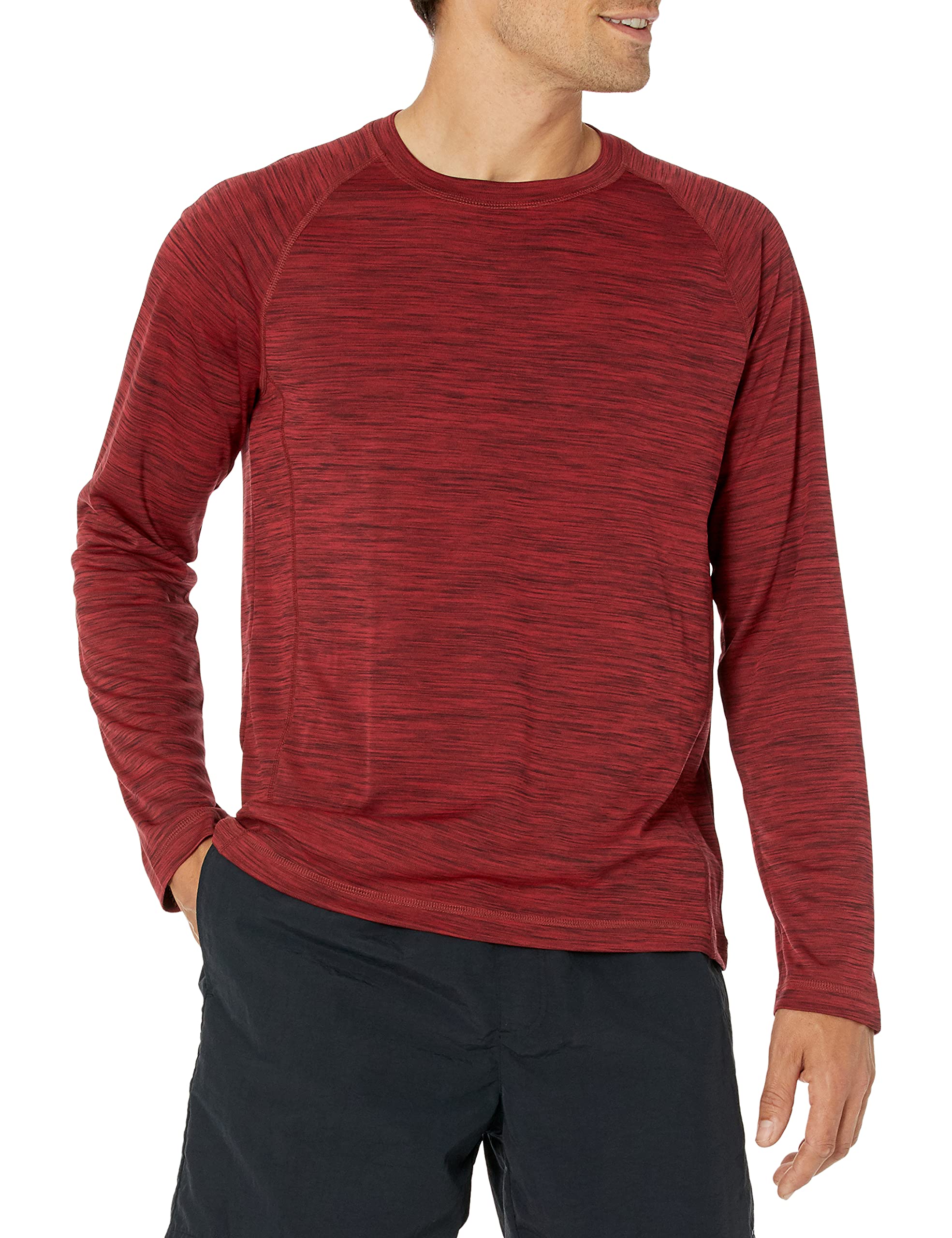 Amazon Essentials Men's Long-Sleeve Quick-Dry UPF 50 Swim Tee