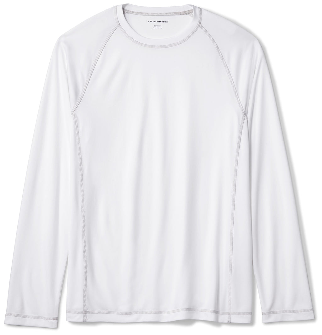 Amazon Essentials Men's Long-Sleeve Quick-Dry UPF 50 Swim Tee