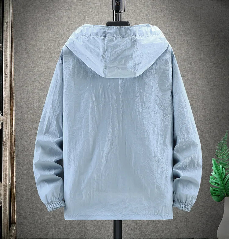 Veste Anti-UV Homme – Protection UV 50+, Légère & Respirante