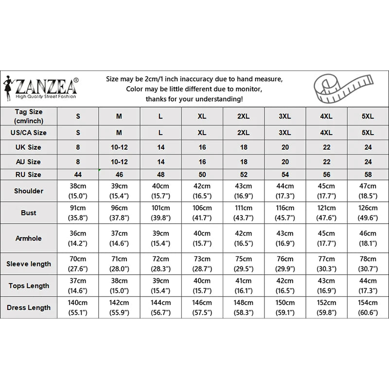 Ensembles modestes pour femmes musulmanes, 2 pièces, robe et chemisier poncho, tenues hijab ZANZEA pour le Ramadan, ensembles 2 pièces, hauts à manches longues
