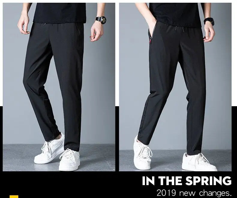 Pantalon Jogging Slim Fit Homme – Style Coréen
