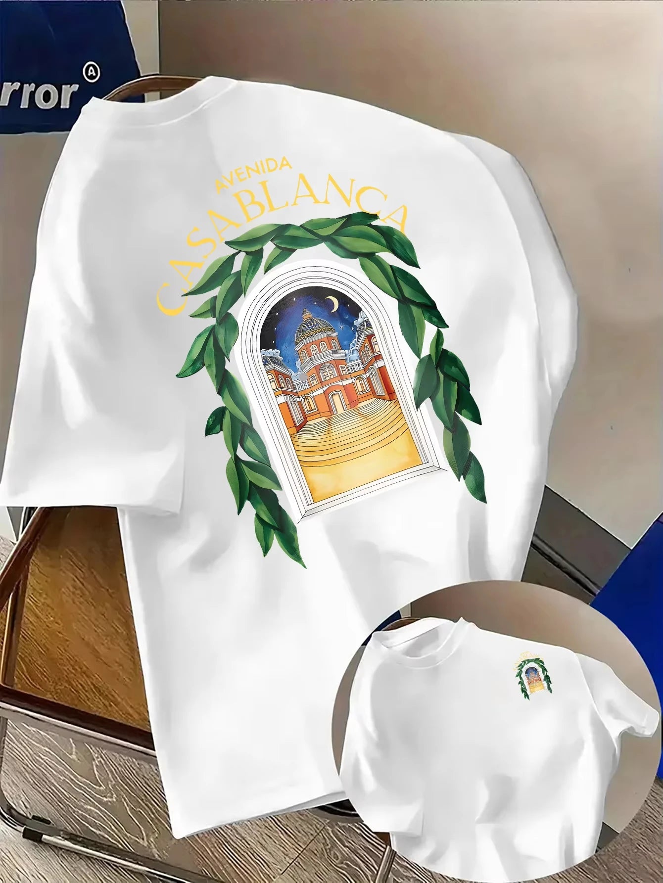 T-shirt Unisexe Y2K – Motif Architectural, Style Ésthétique & Streetwear