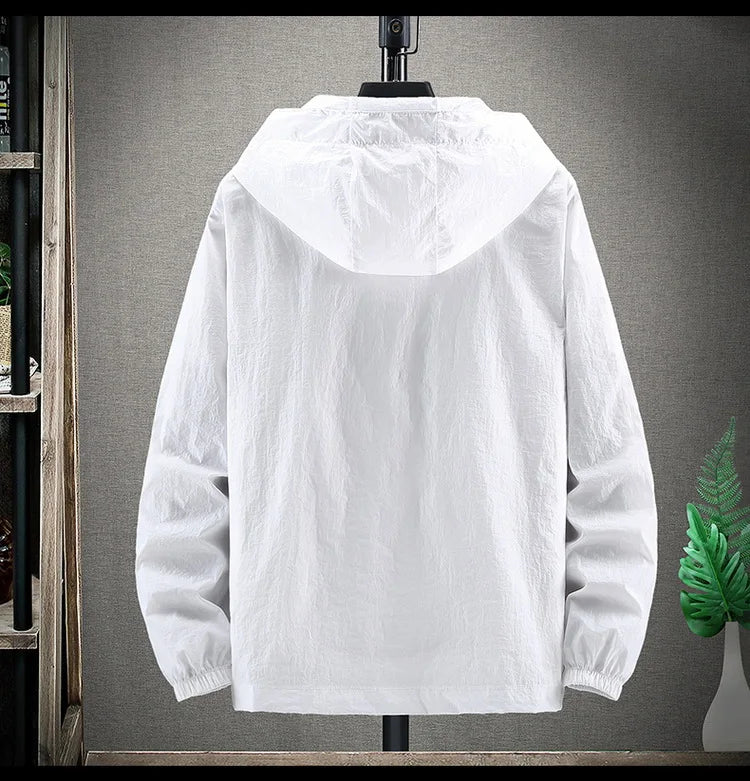 Veste Anti-UV Homme – Protection UV 50+, Légère & Respirante