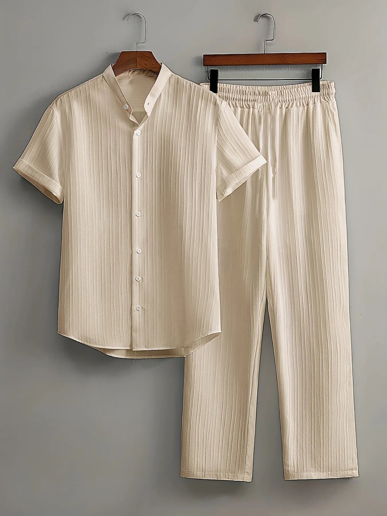 Costume d'Été Blanc Homme – Ensemble Deux Pièces Voyage & Style