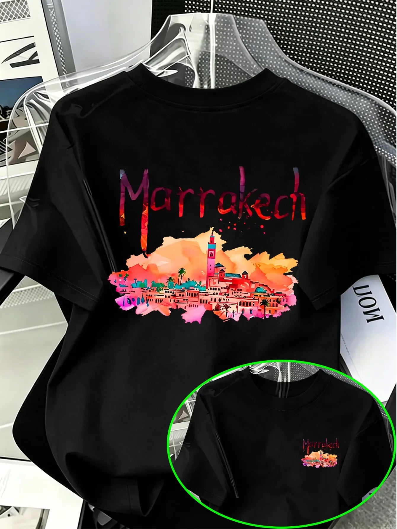 T-shirt Horizon Marrakech – 100% Coton