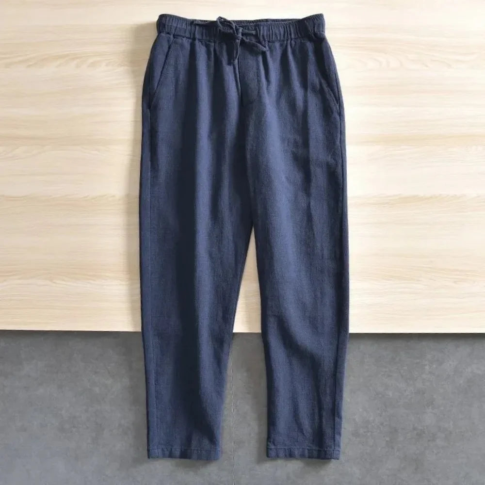 Pantalon Coton & Lin Homme – Confort & Style