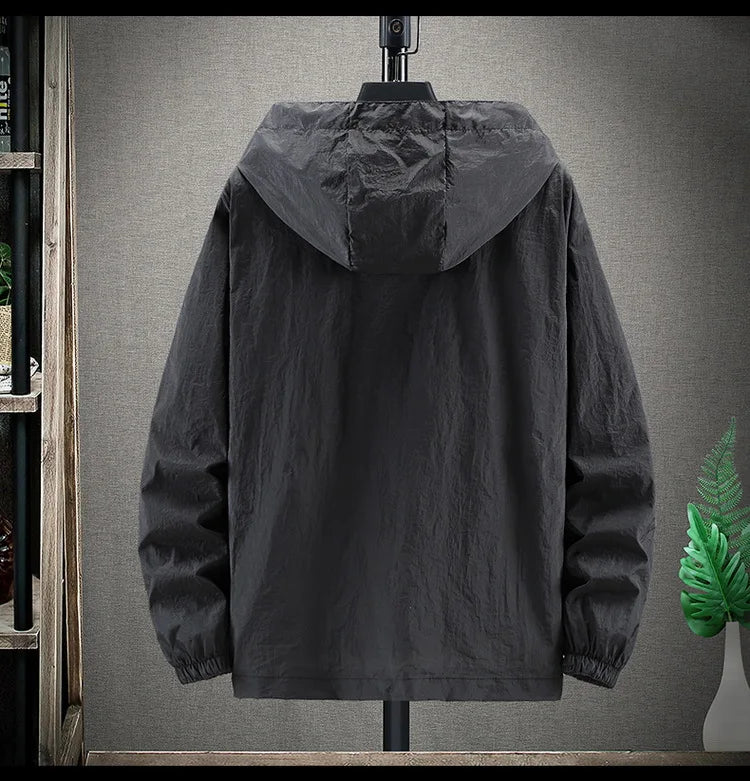 Veste Anti-UV Homme – Protection UV 50+, Légère & Respirante