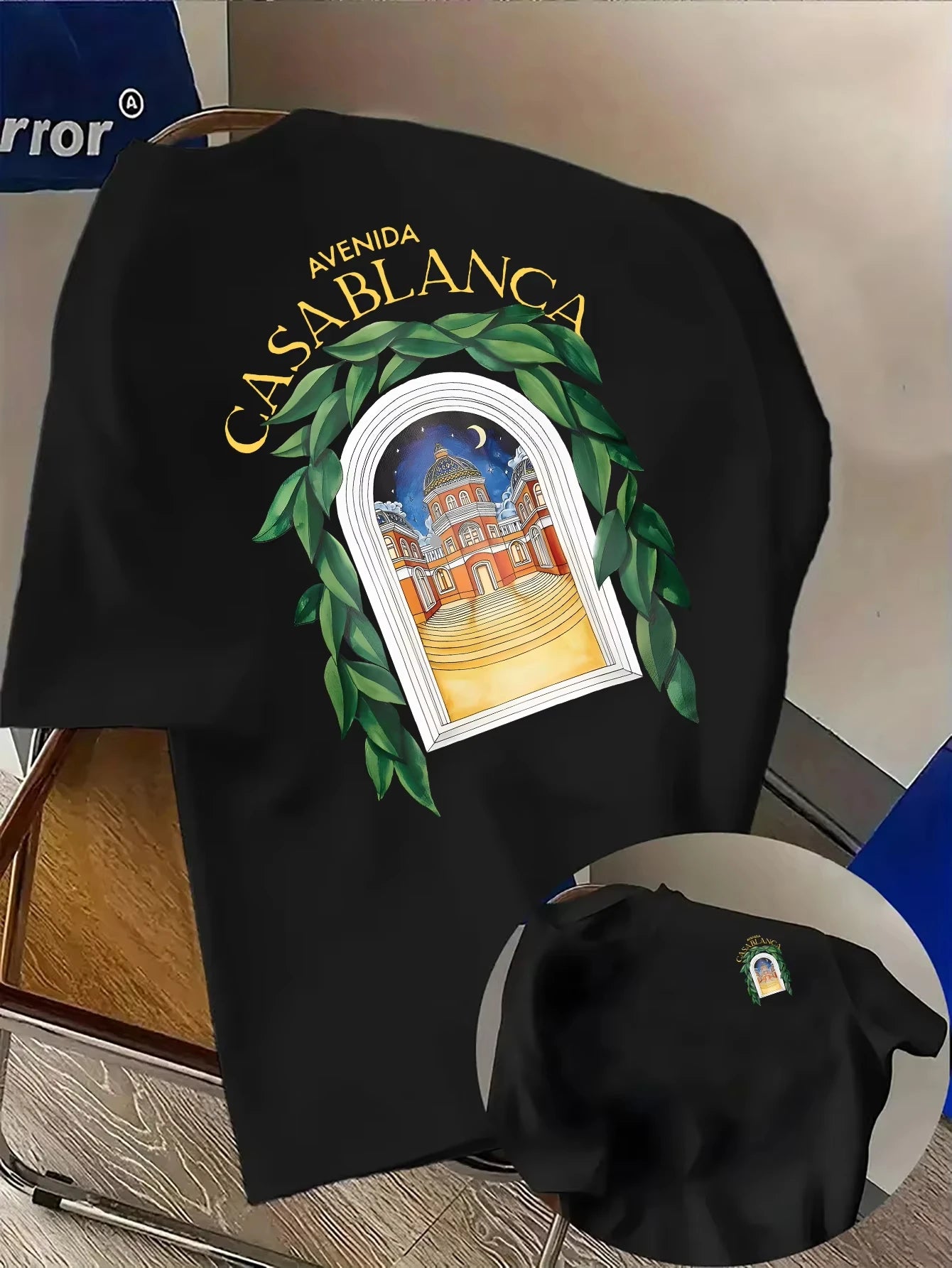 T-shirt Unisexe Y2K – Motif Architectural, Style Ésthétique & Streetwear