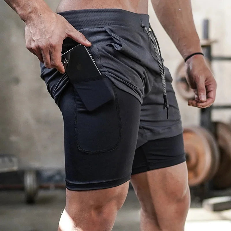 Short Sport 2 en 1 – Camouflage