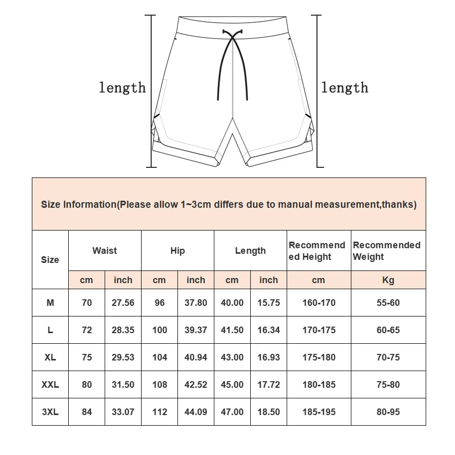 Short Sport 2 en 1 – Camouflage