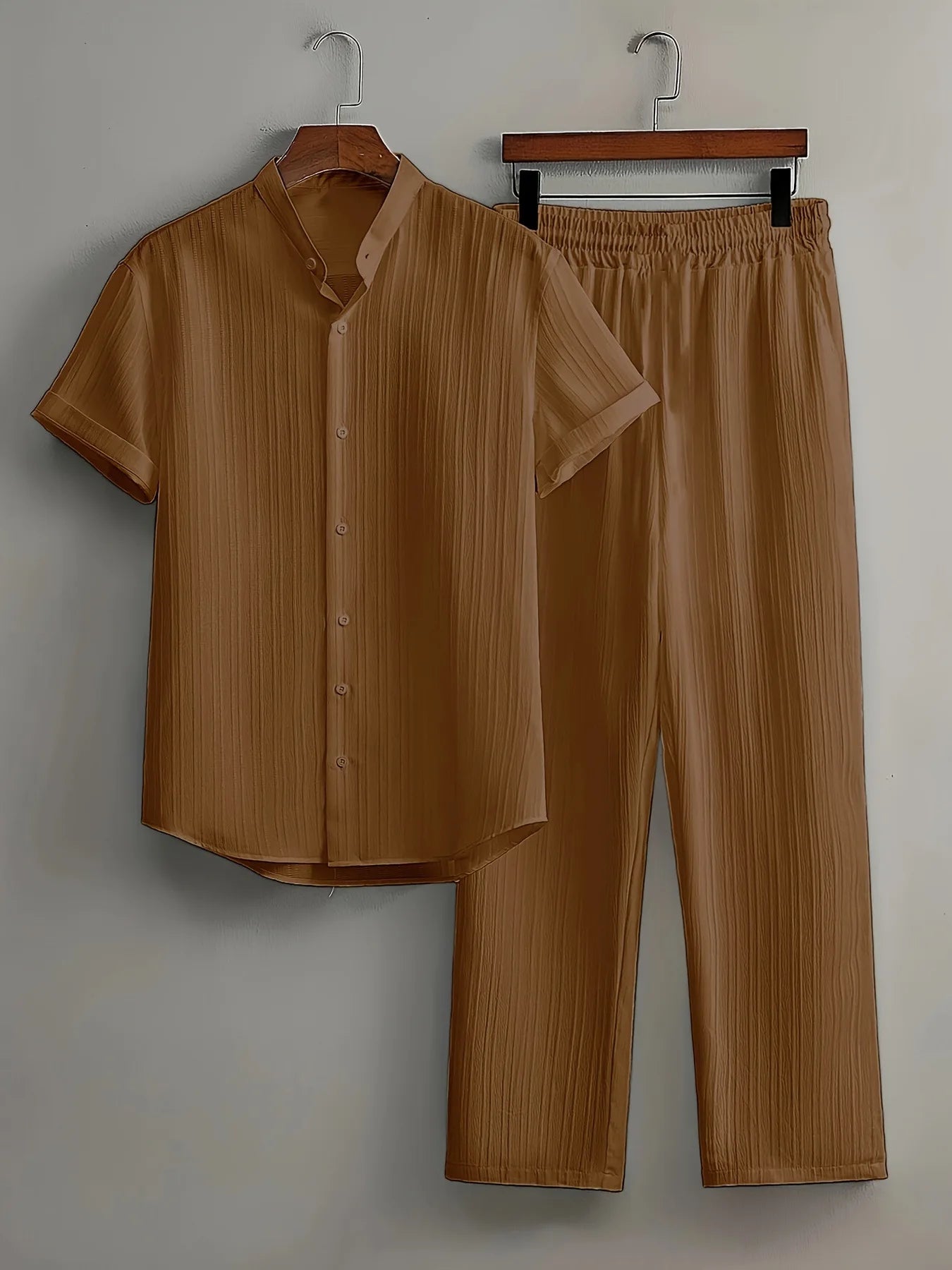 Costume d'Été Blanc Homme – Ensemble Deux Pièces Voyage & Style
