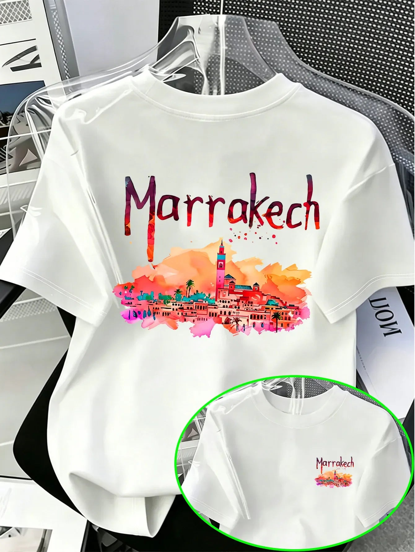 T-shirt Horizon Marrakech – 100% Coton