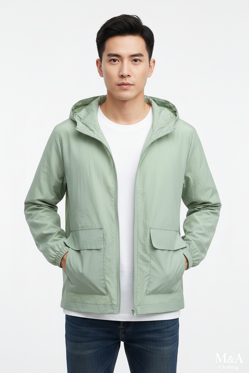 Veste Anti-UV Homme – Protection UV 50+, Légère & Respirante