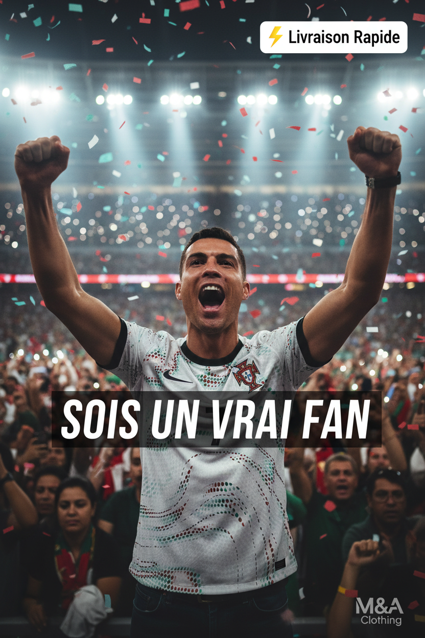 Maillot Ronaldo Édition Fan 2026 – Léger & Respirant